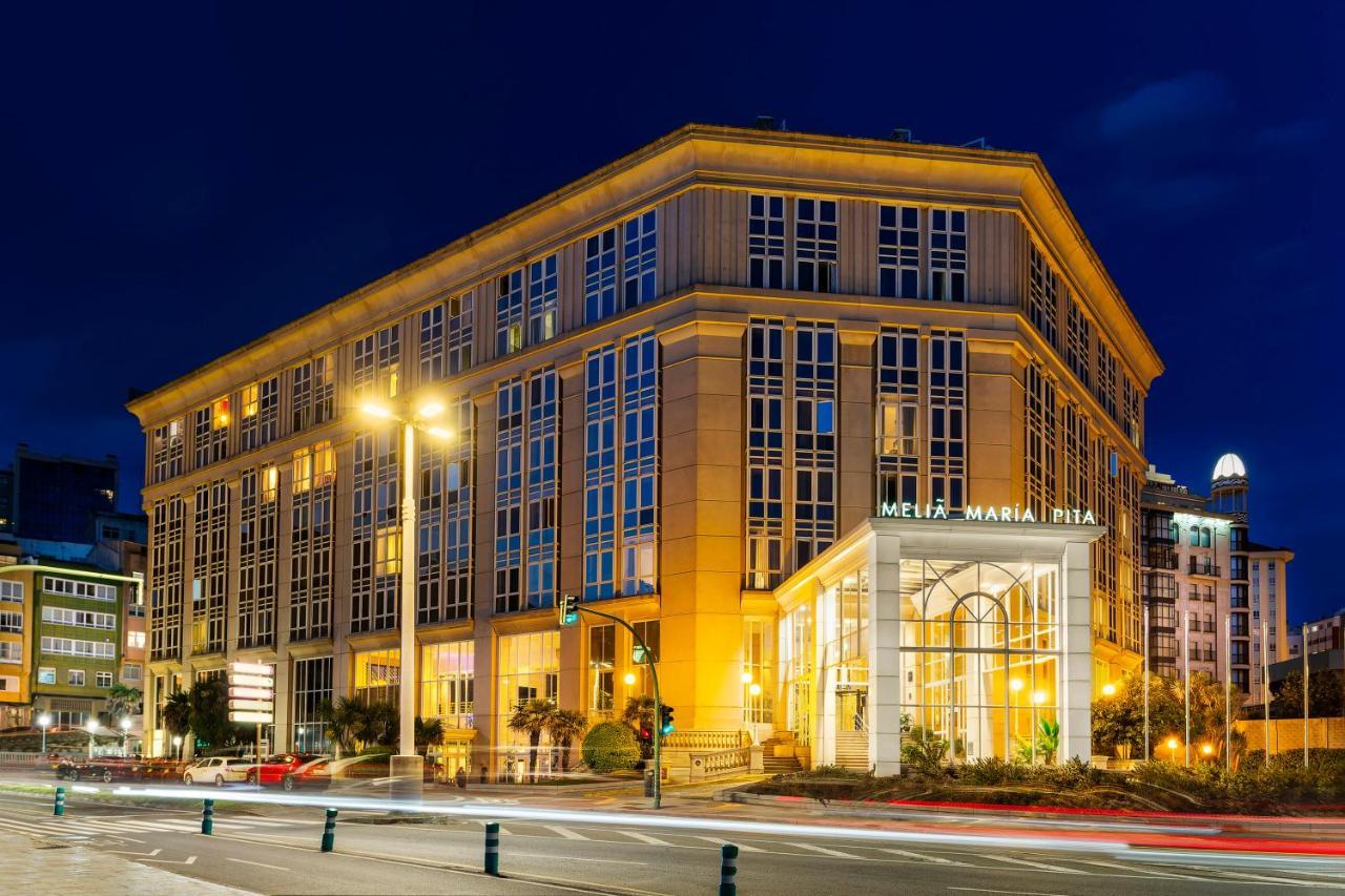 Hotel Melia Maria Pita La Coruña Esterno foto