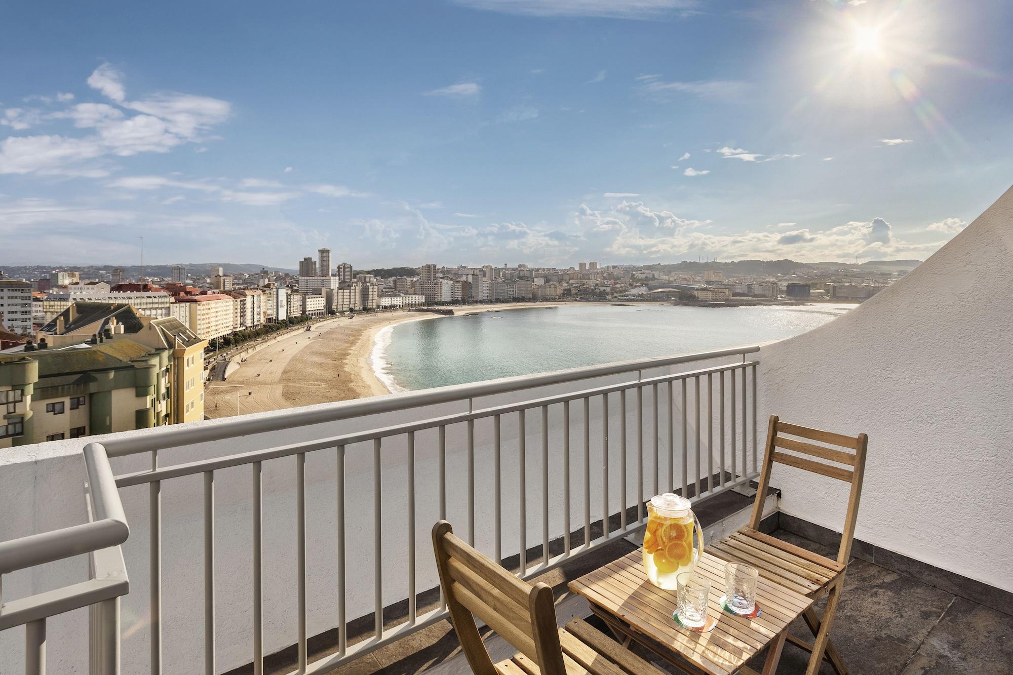 Hotel Melia Maria Pita La Coruña Esterno foto