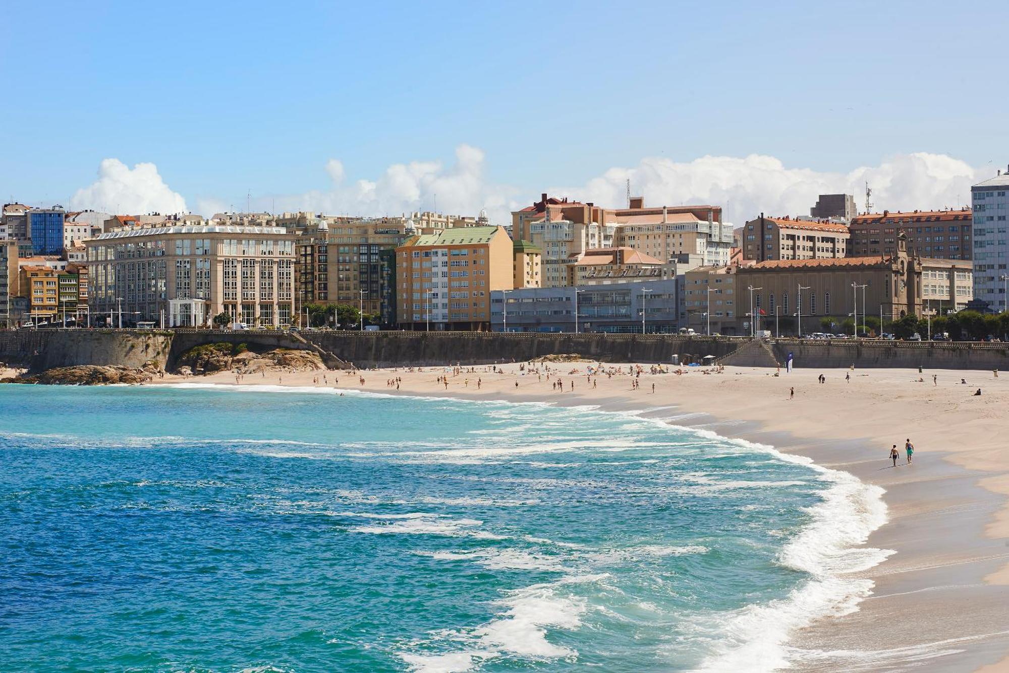 Hotel Melia Maria Pita La Coruña Esterno foto