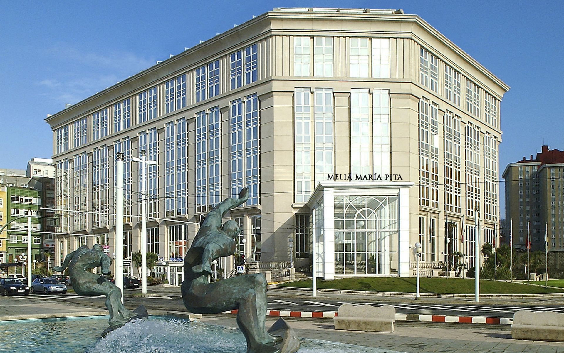 Hotel Melia Maria Pita La Coruña Esterno foto